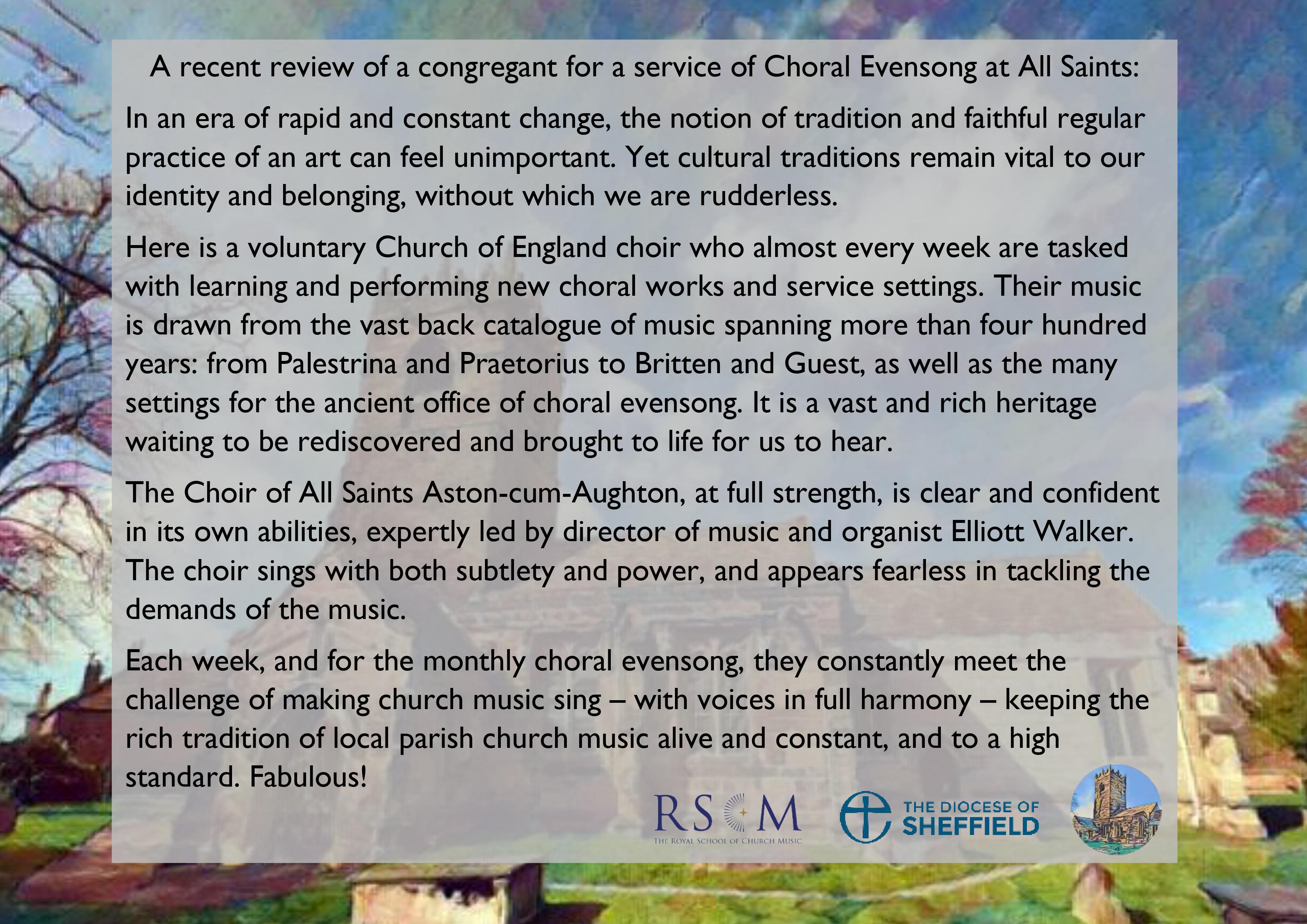 Evensong Review